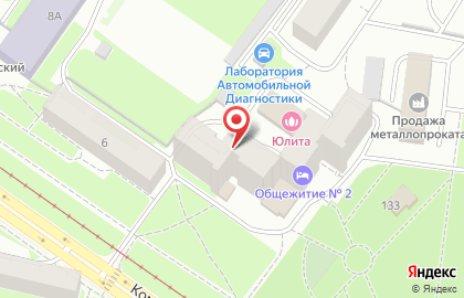 Центр профилактики правонарушений ЧГУ на Комсомольской на карте