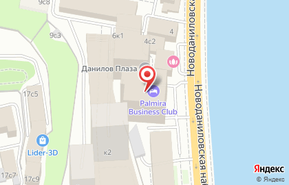 Строящиеся объекты, ЗАО МР-Груп на Новоданиловской набережной на карте