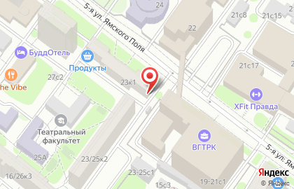 Салон-ателье в Москве на карте
