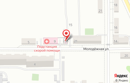 Магазин разливного пива Хмель в Железнодорожном районе на карте