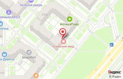 Семейная стоматология Камелия-Мед на Чистопольской улице на карте