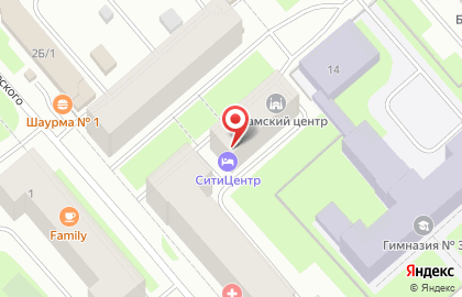 Мини-отель City Center на карте