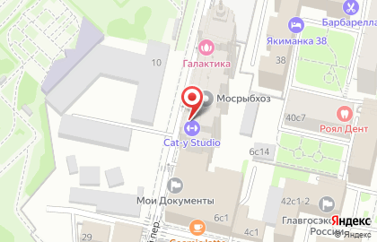 Агентство по аренде торговых площадей Мосрыбхоз на карте