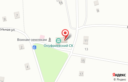 Продуктовый магазин на Школьной, 1 на карте