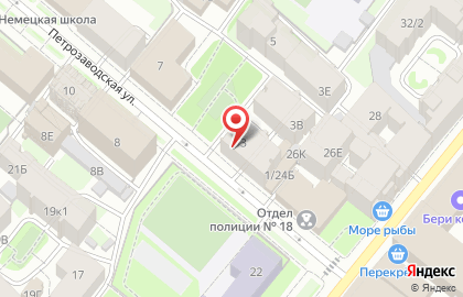 Компания по продаже билетов на карте