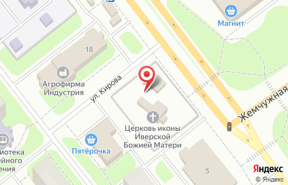 Храм Иверской иконы Божией Матери на улице Кирова на карте