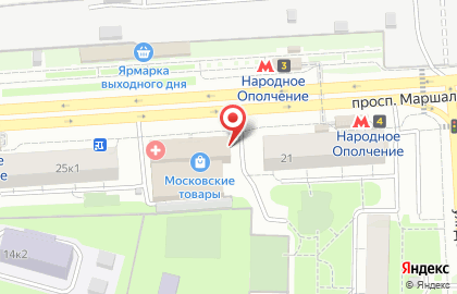 Магазин тканей Solo на карте