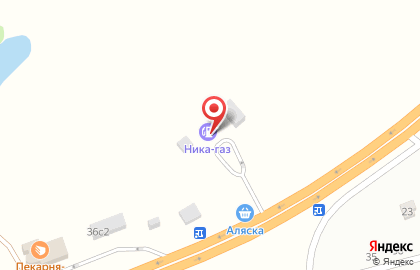АГЗС Ника-газ в Ленинском районе на карте