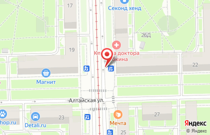Киоск по продаже печатной продукции Роспечать на улице Ленсовета, 26б киоск на карте