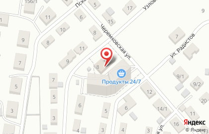 ЖК Дакар на Узловой улице на карте