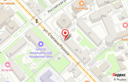 Анастасия на Степана Разина на карте