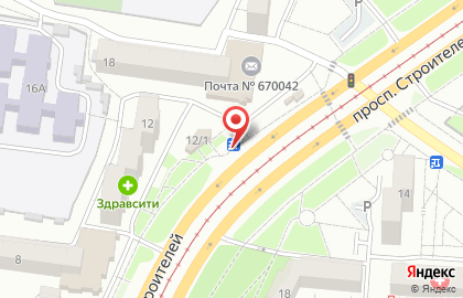 Продуктовый магазин Монетка в Октябрьском районе на карте