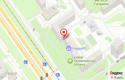 Парикмахерская Кармен в микрорайоне Королёва на карте