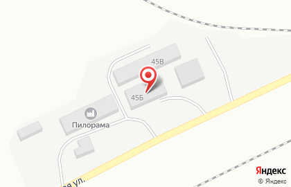 Пункт приема и переработки древесины БОР на Комсомольской улице на карте