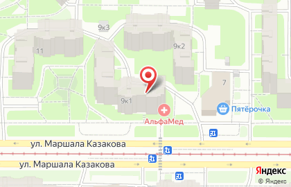 Промстройкомплект на карте