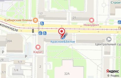 Финансы и право на улице Орджоникидзе на карте