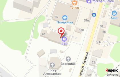 Туристическое агентство в Калининграде на карте
