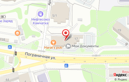 База отдыха Lawa Land в Петропавловске-Камчатском на карте