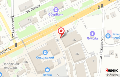 Ломбард Сапфир на улице Баумана на карте