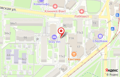 ЮФО Специализированный экспертно-криминалистический центр на улице Орджоникидзе на карте