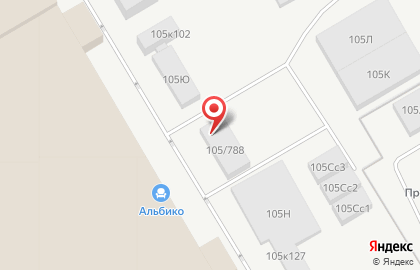 Производственно-торговая компания Альбико на улице Героев Хасана на карте