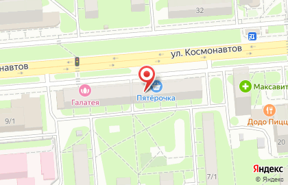 Банкомат Центрально-Черноземный банк Сбербанка России, Липецкое отделение на улице Космонавтов на карте