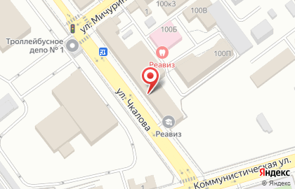 Салон дверей Софья на улице Чкалова на карте