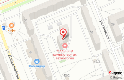 Доступная стоматология на улице Кутузова, 40а на карте
