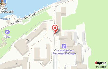 Сaнaторий им. З0-лeтия Пoбeды на карте