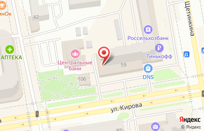 Зоомагазин ЛапУшки на улице Щетинкина на карте