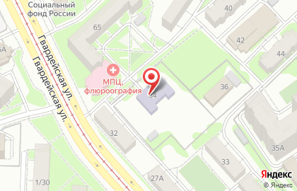 Детский сад №377 комбинированного вида в Советском районе на карте