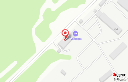 Гостиница Аврора в Петропавловске-Камчатском на карте