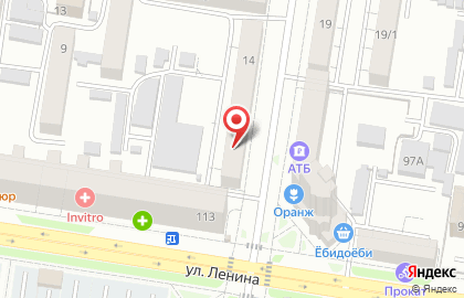 Супермаркет Прима на Кузнечной улице на карте