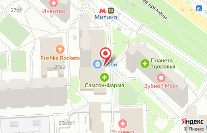 Аптека Самсон-Фарма в Москве на карте