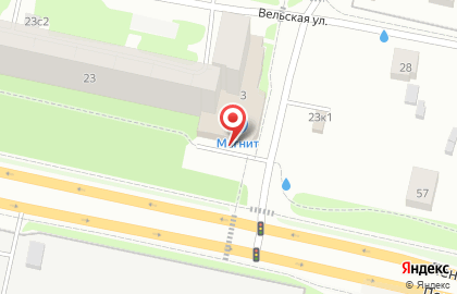 Стоматологический центр Денталекс в Архангельске на карте