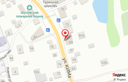 Центр замены масла и фильтров Автомасла Евро-7 на улице Кима на карте
