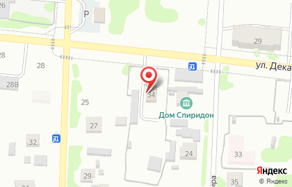 Автоцентр Кузов Маркет на улице Декабристов на карте