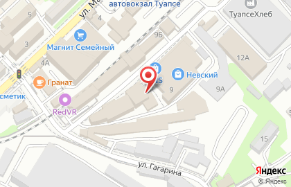 Техностиль на улице Гагарина на карте