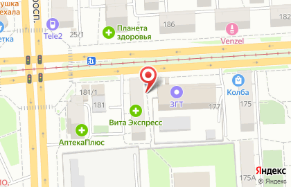 Пеппи-Длинный Чулок на проспекте Победы на карте