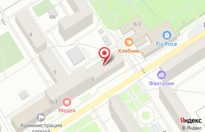 Дом быта на ул. Молодцова, 6 на карте