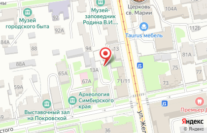 Канн на карте