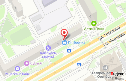 Сеть супермаркетов СосеДДушка на улице Чкалова, 4 на карте