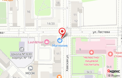 Удобный магазин Магнолия в Даниловском районе на карте