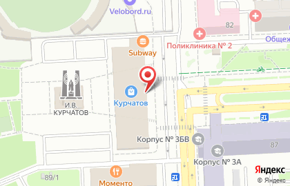 Торговый комплекс Курчатов на карте