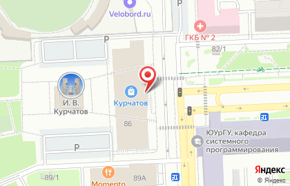 Типография Printsystem74 в Центральном районе на карте