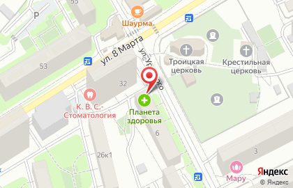 Фирменный магазин У Палыча на улице Урицкого на карте