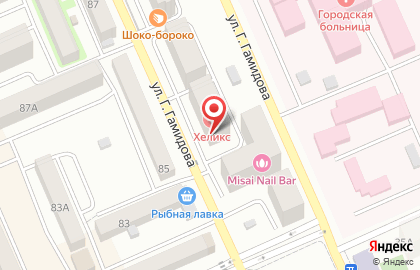 Гастроном ШАХ в Избербаше на карте