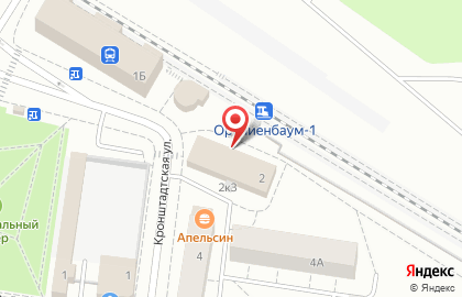Магазин профессиональной косметики Креативим на Кронштадтской улице на карте