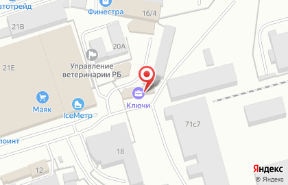 Фурнитура ЛЮКС в Железнодорожном районе на карте