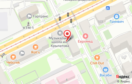 Центр раннего развития Сонюшка в Мотовилихинском районе на карте